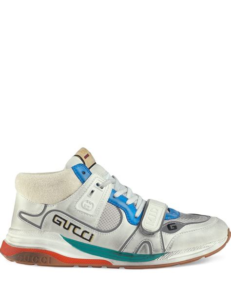 gucci ultrapace sneakers sale|white high top Gucci sneakers.